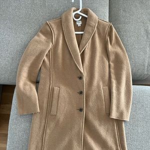 Jcrew Boiled wool blend topcoat